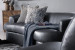 Gracelyn 3-Seater Leather Couch - Charcoal 3 - Seater Couches - 7
