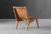 Cortina Leather Chair - Tan Occasional Chairs - 11