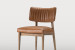 Leodis Leather Dining Chair - Vintage Tan Dining Chairs - 5