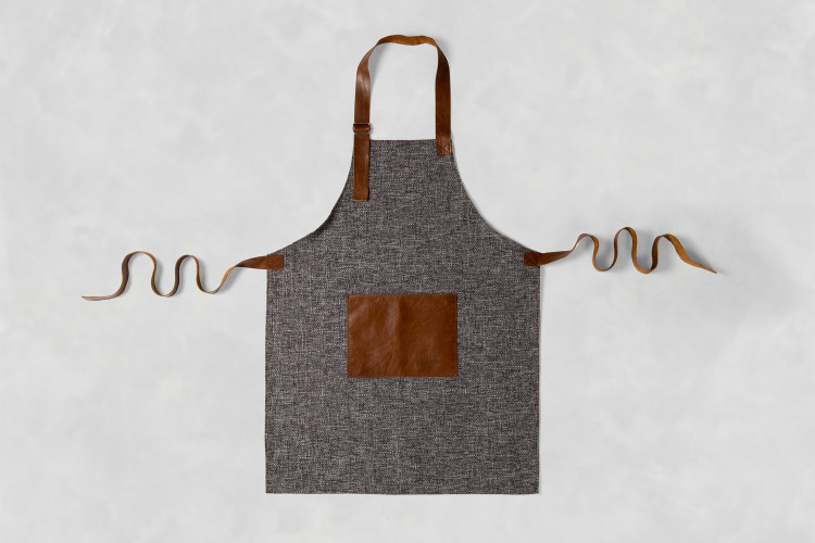 Nouvelle Apron - Granite & Brown Aprons - 1