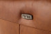 Dixon Electric Single Leather Recliner - Burnt Tan Single Recliners - 9