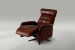 Beckett Leather Recliner - Mocha Single Recliners - 3