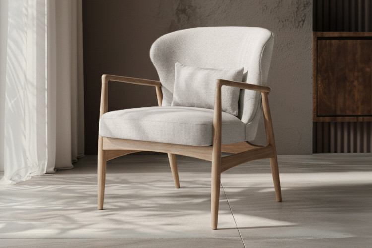 Enola Armchair - Winter Taupe Armchairs - 1