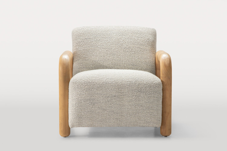 Tauvora Armchair - Ivory Drift Armchairs - 1