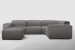 Jagger Modular - Corner Couch With Ottoman - Avalon Grey Corner Couches - 2