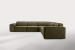 Jagger Modular - Grand Corner Couch - Dawn Ivy Fabric Modular Couches - 3