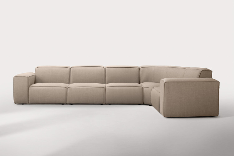 Jagger Modular - Grand Corner Couch - Serenity Sand Fabric Modular Couches - 1