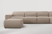 Jagger Modular - Grand Corner Couch with Ottoman - Serenity Sand Fabric Modular Couches - 5