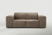 Jagger 2-Seater Leather Couch - Dune 2 - Seater Couches - 1