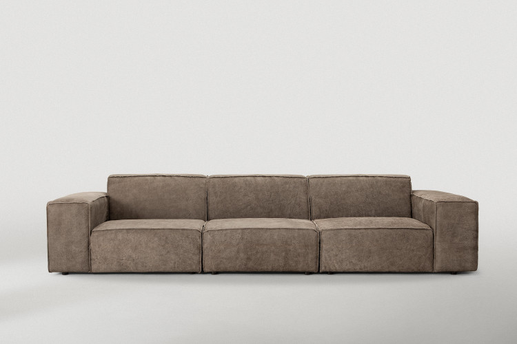 Jagger Leather Modular - 4-Seater Couch - Dune 4 - Seater Couches - 1