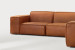 Jagger Leather Modular - Corner Couch Set - Whiskey Leather Corner Couches - 5