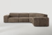 Jagger Leather Modular - Corner Couch Set - Dune Leather Corner Couches - 2