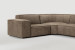 Jagger Leather Modular - Corner Couch Set - Dune Leather Corner Couches - 4
