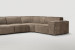 Jagger Leather Modular - Grand Corner Couch Set - Dune Leather Modular Couches - 5