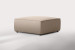 Jagger Ottoman - Serenity Sand Ottomans - 1