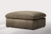 Bexley Leather Ottoman - Dune Ottomans and Storage - 1