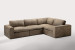 Bexley Leather Modular - Corner Couch Set - Dune Modular Couches - 1
