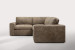 Bexley Leather Modular - Corner Couch Set - Dune Modular Couches - 5