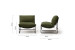 Savion Chair - Olive Occasional Chairs - 10