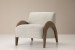 Duneveil Armchair - Ivory Drift Armchairs - 1
