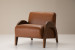 Duneveil Leather Armchair - Burnt Tan Armchairs - 1