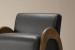 Duneveil Leather Armchair - Charcoal Armchairs - 5