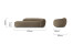 Rohan Couch - Stone Fabric Couches - 8