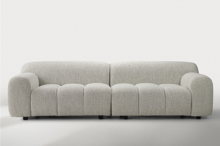 Norhaven Modular 3-Seater Couch - Ivory Drift 3 - Seater Couches - 1