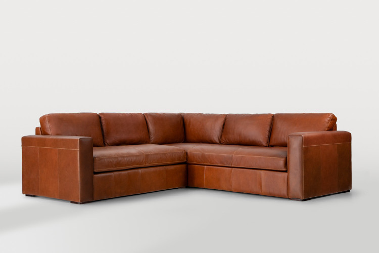 Archer Leather Corner Couch...