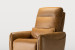 Monroe Electric Leather Recliner - Sahara Single Recliners - 3