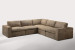 Bexley Leather Modular - Grand Corner Couch - Dune Modular Couches - 1