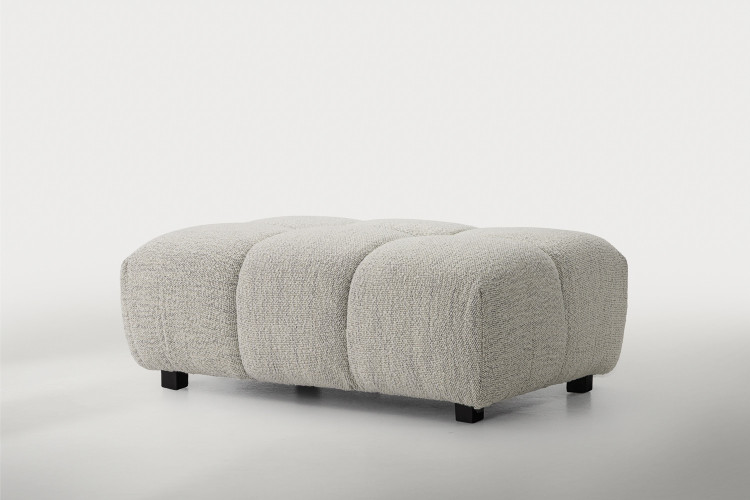 Norhaven Ottoman - Ivory Drift Ottomans and Storage - 1