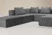Montclair Grand Modular Couch - Moonshadow Fabric Modular Couches - 8