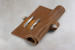 Nouvelle Leather Knife Roll - Brown Cookware - 3