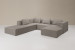 Montclair Grand Modular Couch - Stormy Haze Fabric Modular Couches - 3