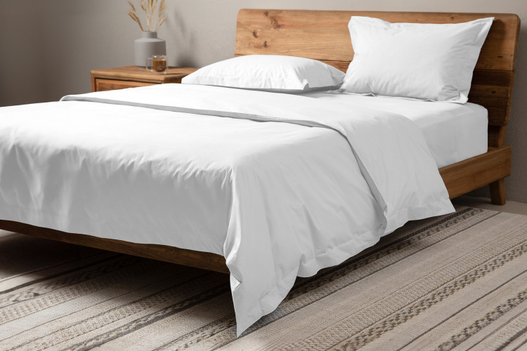 Hotel Collection Duvet Cover Set - Double - White Double Duvet Covers - 1