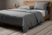 Hotel Collection Duvet Cover Set - Queen - Grey Queen Duvet Covers - 1