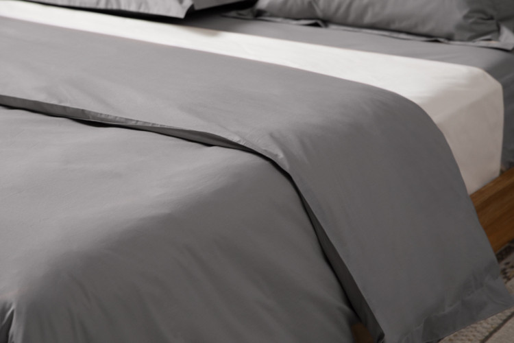 Hotel Collection Duvet Cover Set - King - Grey King Duvet Covers - 1