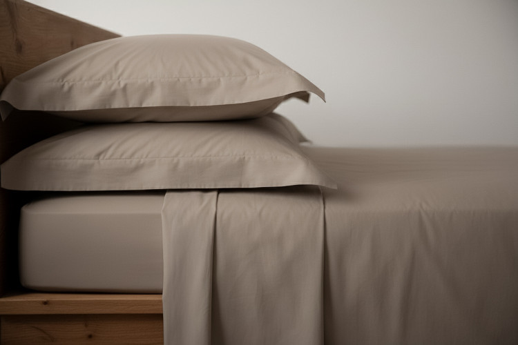 Hotel Collection Oxford Pillowcase Set - King - Stone King Pillow Cases - 2