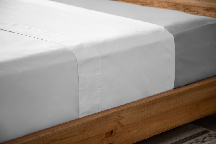 Hotel Collection Flat Sheet - King - White King Sheets - 2