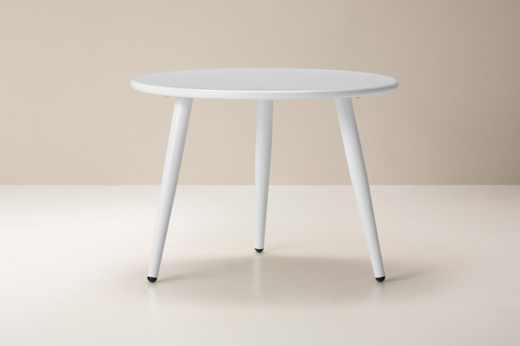 Aspen Side Table - White Patio Coffee & Side Tables - 1