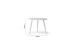 Aspen Side Table - White Side Tables - 5