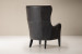 Wiltshire Leather Armchair - Distressed Black Armchairs - 5