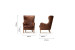Wiltshire Leather Armchair - Mocha Armchairs - 7