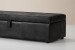 Alora Leather Storage Ottoman - Lead Bed Storage - 5