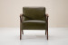 Melrose Leather Armchair - Olive Armchairs - 2