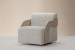 Dyson Swivel Armchair - Ivory Drift Armchairs - 1
