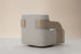 Dyson Swivel Armchair - Ivory Drift Armchairs - 4