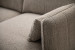 Ottavia L-Shape Couch - Dusty Drift Fabric L-Shape Couches - 7