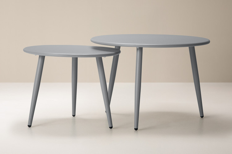 Aspen Nesting Coffee Table Set - Dove Grey Home - 1